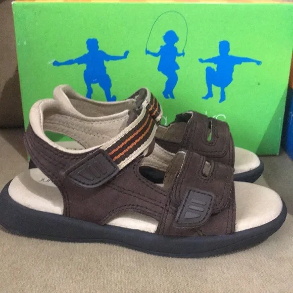 Toddler Sandals, Velcro, Size 10W - Picture 3 of 8